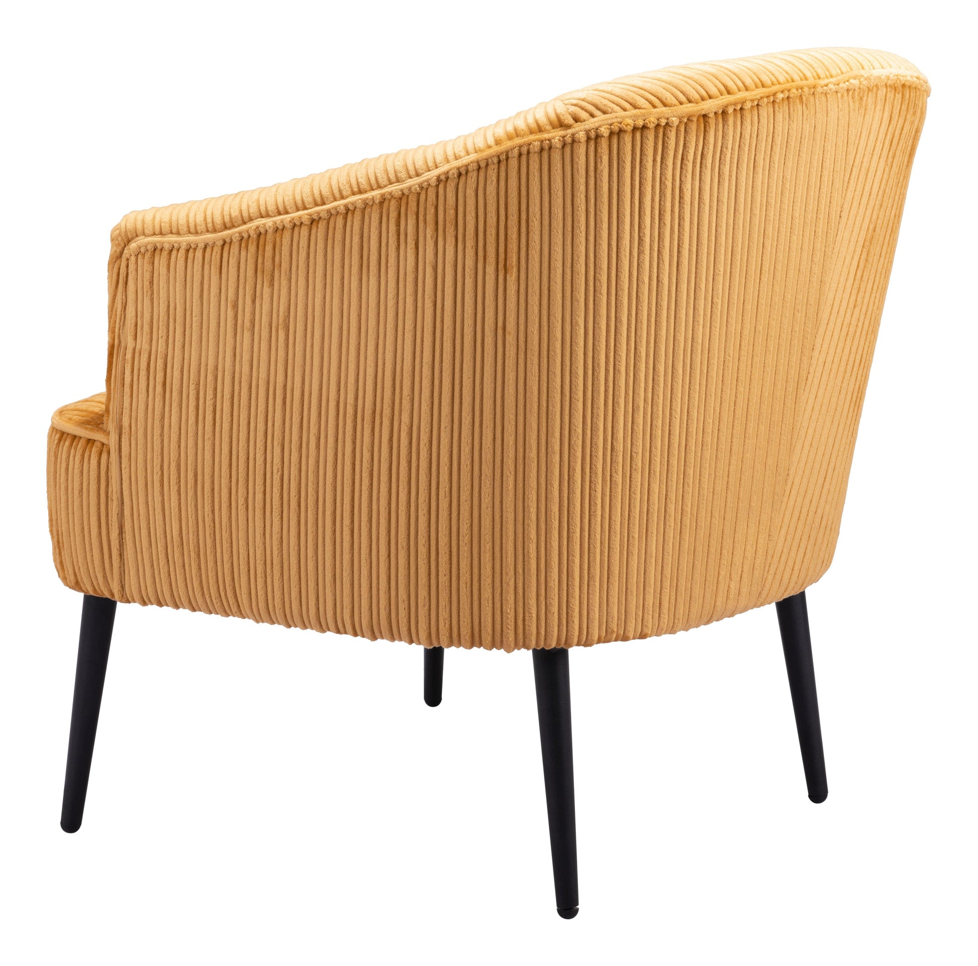 Ranier Accent Chair Yellow - Sideboards and Things Brand_Zuo Modern, Color_Black, Color_Yellow, Finish_Powder Coated, Materials_Metal, Materials_Wood, Metal Type_Steel, Product Type_Occasional Chair, Upholstery Type_Fabric Blend, Upholstery Type_Polyester, Wood Species_Plywood