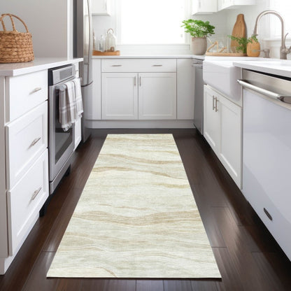 LOOMLAN Rugs Ravella Brown Washable Indoor-Outdoor Rug