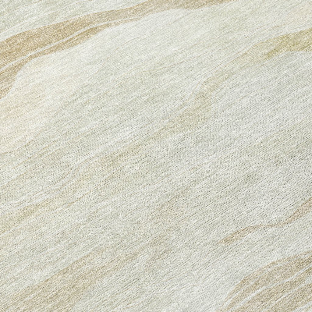 LOOMLAN Rugs Ravella Brown Washable Indoor-Outdoor Rug