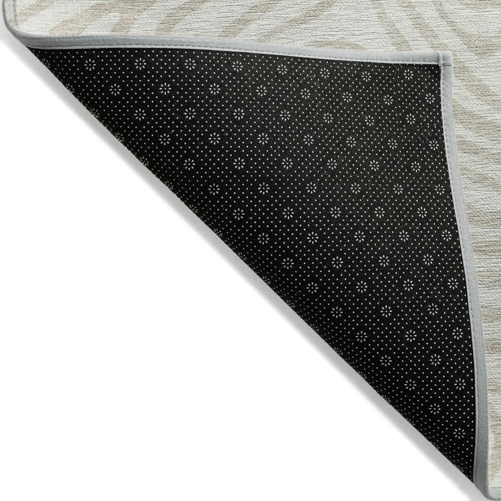 LOOMLAN Rugs Raya Ivory Washable Indoor-Outdoor Rug