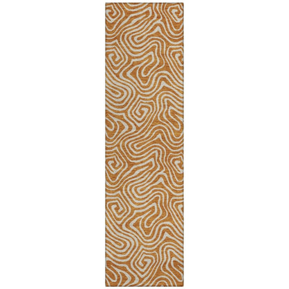 LOOMLAN Rugs Raya Paprika Washable Indoor-Outdoor Rug