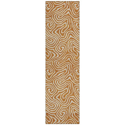 LOOMLAN Rugs Raya Paprika Washable Indoor-Outdoor Rug