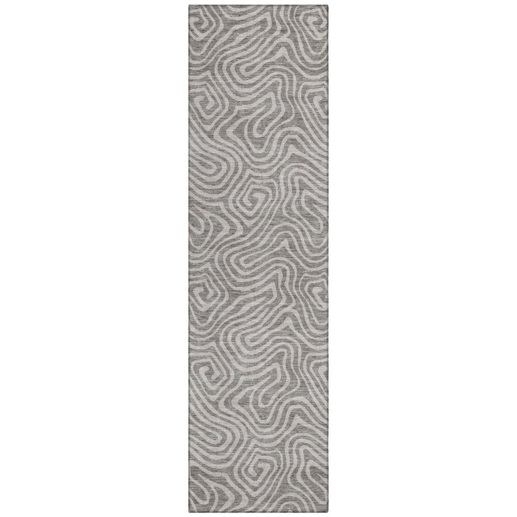 LOOMLAN Rugs Raya Taupe Washable Indoor-Outdoor Rug