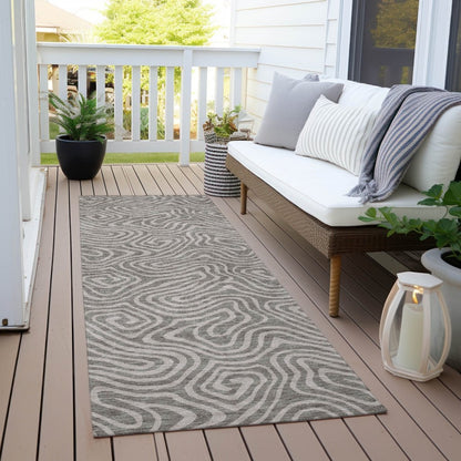 LOOMLAN Rugs Raya Taupe Washable Indoor-Outdoor Rug
