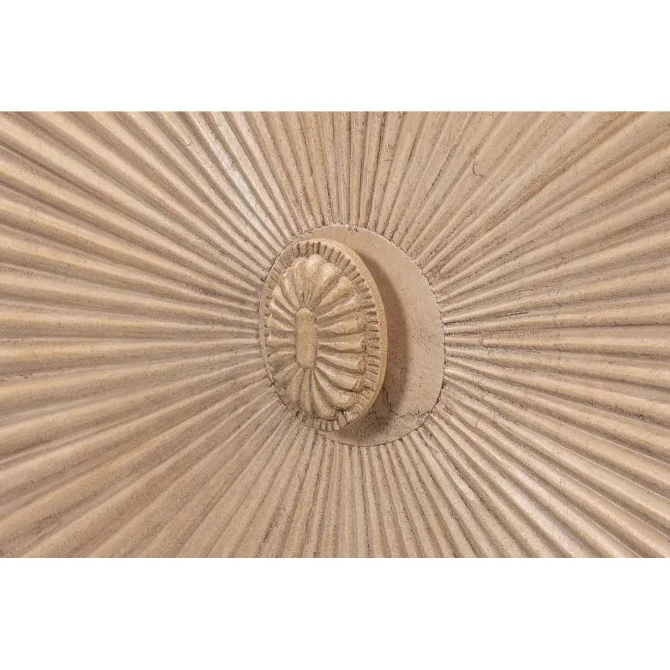 Rayon Four Door Cabinet For Living Room - LOOMLAN - Sarreid - Sideboards