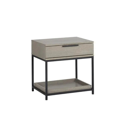 SUNPAN Rebel Wooden Iron Modern Nightstand
