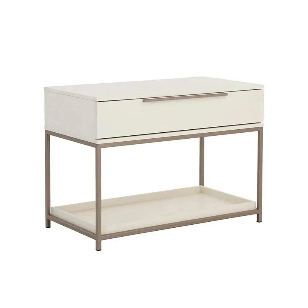 SUNPAN Rebel Wooden Iron Modern Nightstand