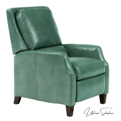 Titan Leather Power Push Button Recliner