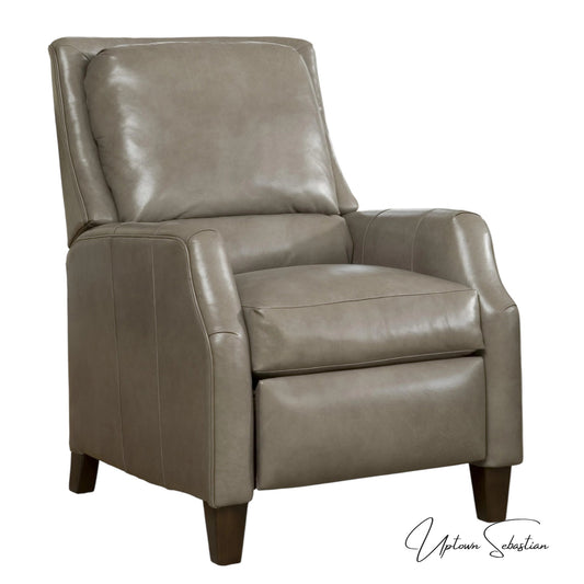 Titan Leather Power Push Button Recliner