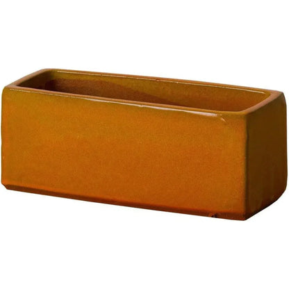 Rectangular Window Box Ceramic Planter - LOOMLAN - Emissary - Planters