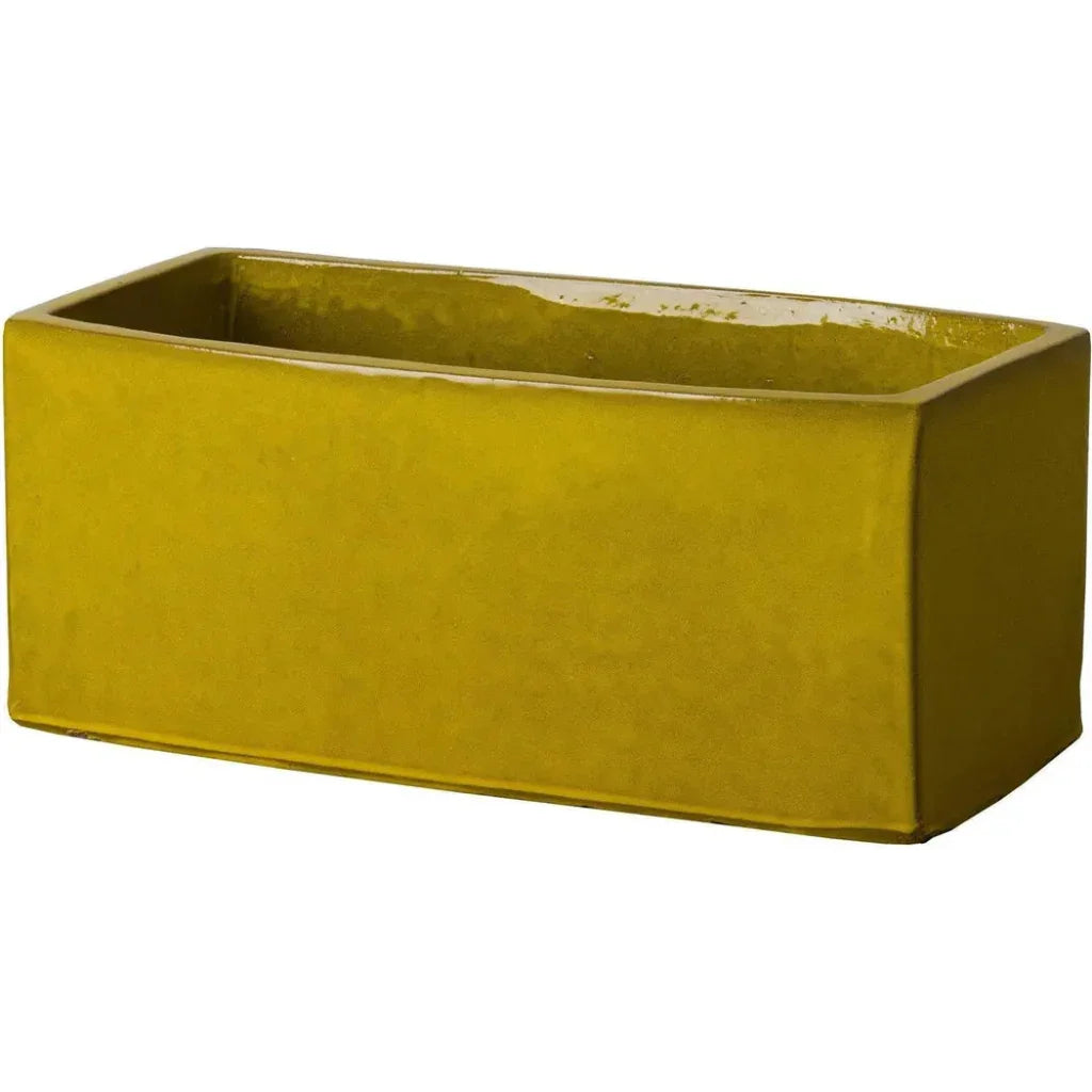 Rectangular Window Box Ceramic Planter - LOOMLAN - Emissary - Planters