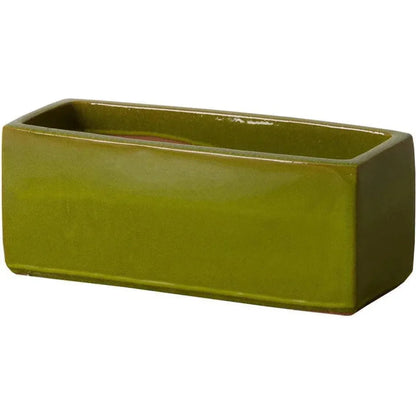 Rectangular Window Box Ceramic Planter - LOOMLAN - Emissary - Planters