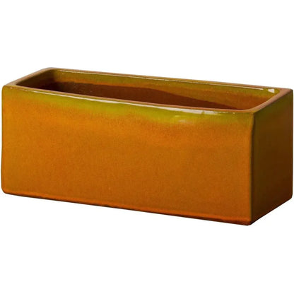 Rectangular Window Box Ceramic Planter - LOOMLAN - Emissary - Planters