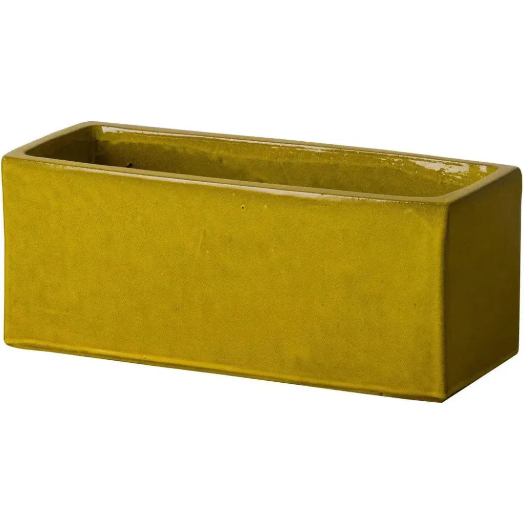 Rectangular Window Box Ceramic Planter