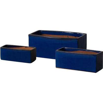 Rectangular Window Box Ceramic Planter