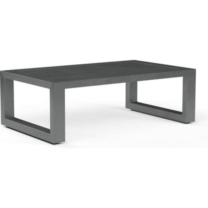 Redondo Aluminum Outdoor Coffee Table - LOOMLAN - Sunset West - Outdoor Coffee Tables