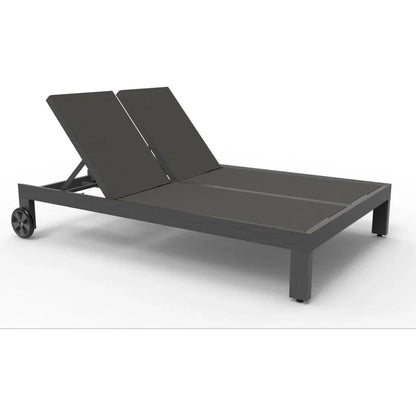 Redondo Aluminum Outdoor Double Sling Chaise