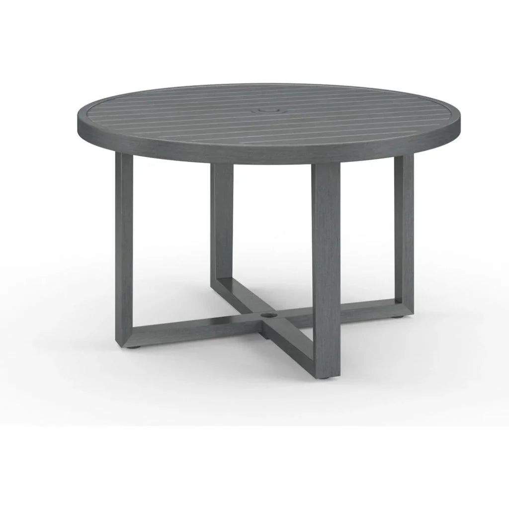 Redondo Aluminum Round Outdoor Dining Table