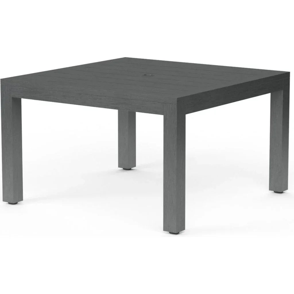 Redondo Aluminum Square Outdoor Dining Table