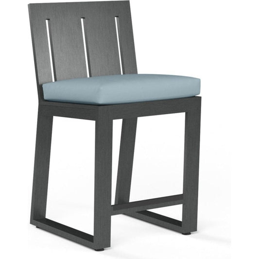 Redondo Sunbrella Outdoor Counter Stool - LOOMLAN - Sunset West - Outdoor Counter Stools