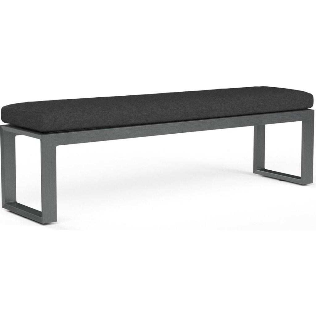 Redondo Sunbrella Outdoor Dining Bench - LOOMLAN - Sunset West - Outdoor Benches