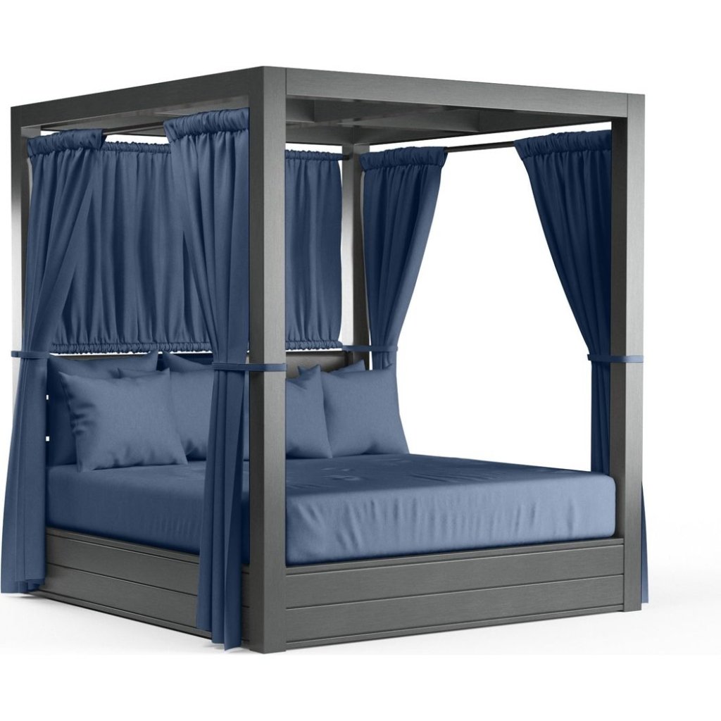 Redondo Sunbrella Resort Outdoor King Daybed - LOOMLAN - Sunset West - Outdoor Daybeds