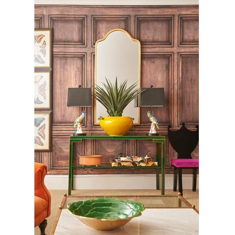 Chelsea House Regency Black Acrylic Frame Hall Chair