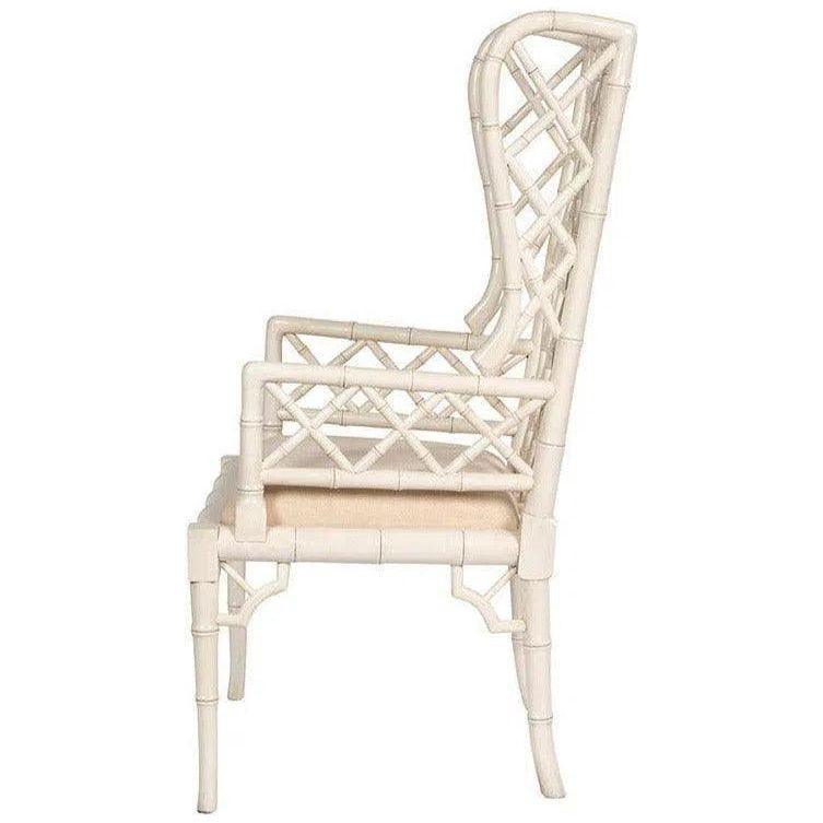 Furniture Classics Regency Wingback Mahogany Armchair 2PC