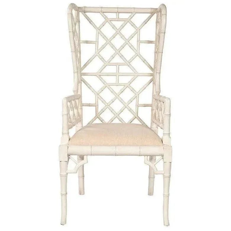 Furniture Classics Regency Wingback Mahogany Armchair 2PC