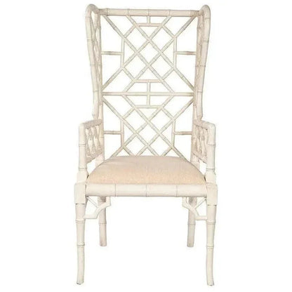 Furniture Classics Regency Wingback Mahogany Armchair 2PC