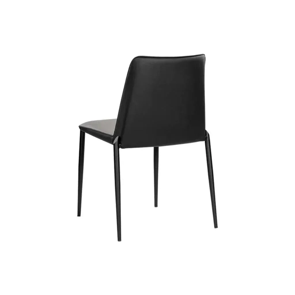 SUNPAN Renee Leather Stackable Dining Chair 2PC