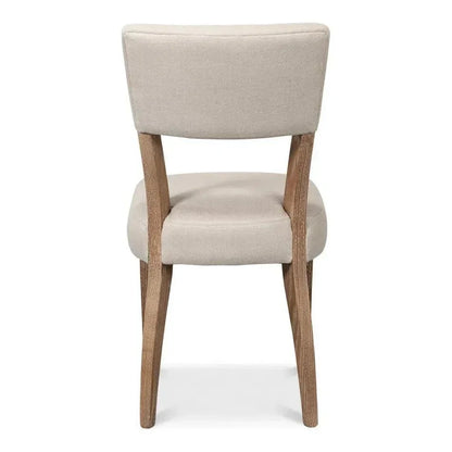 Rhett Cream Dining Chairs Set of 2 - LOOMLAN - Sarreid - Dining Chairs