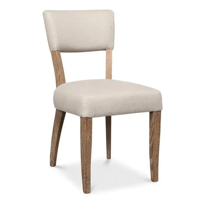 Rhett Cream Dining Chairs Set of 2 - LOOMLAN - Sarreid - Dining Chairs