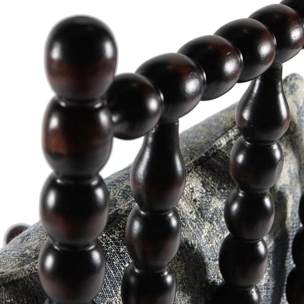 Rhodes Fabric Dining Chair - LOOMLAN - Peninsula Home - Dining Chairs