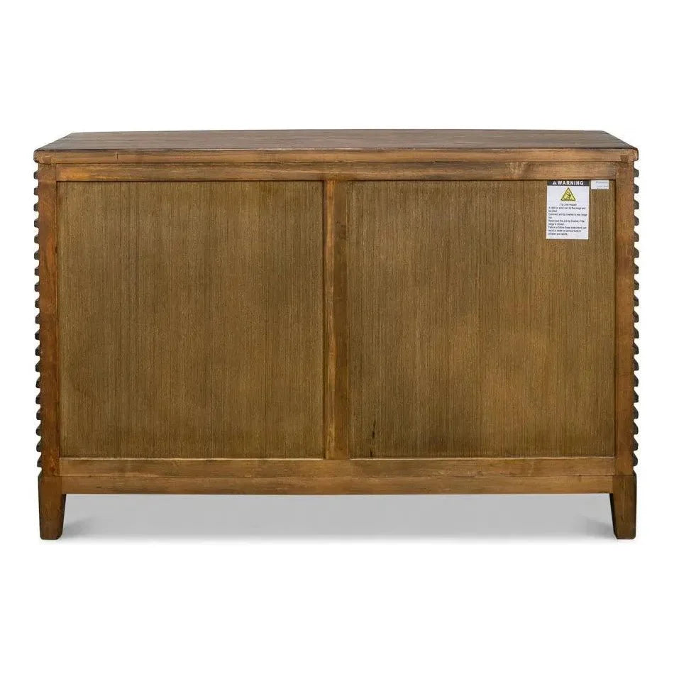 Sarreid Ribbed Remington Small Sideboard