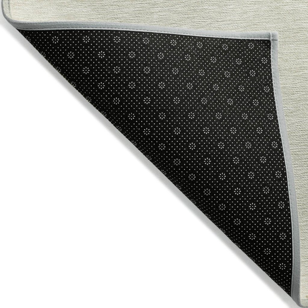 LOOMLAN Rugs Riven Ivory Washable Indoor-Outdoor Rug