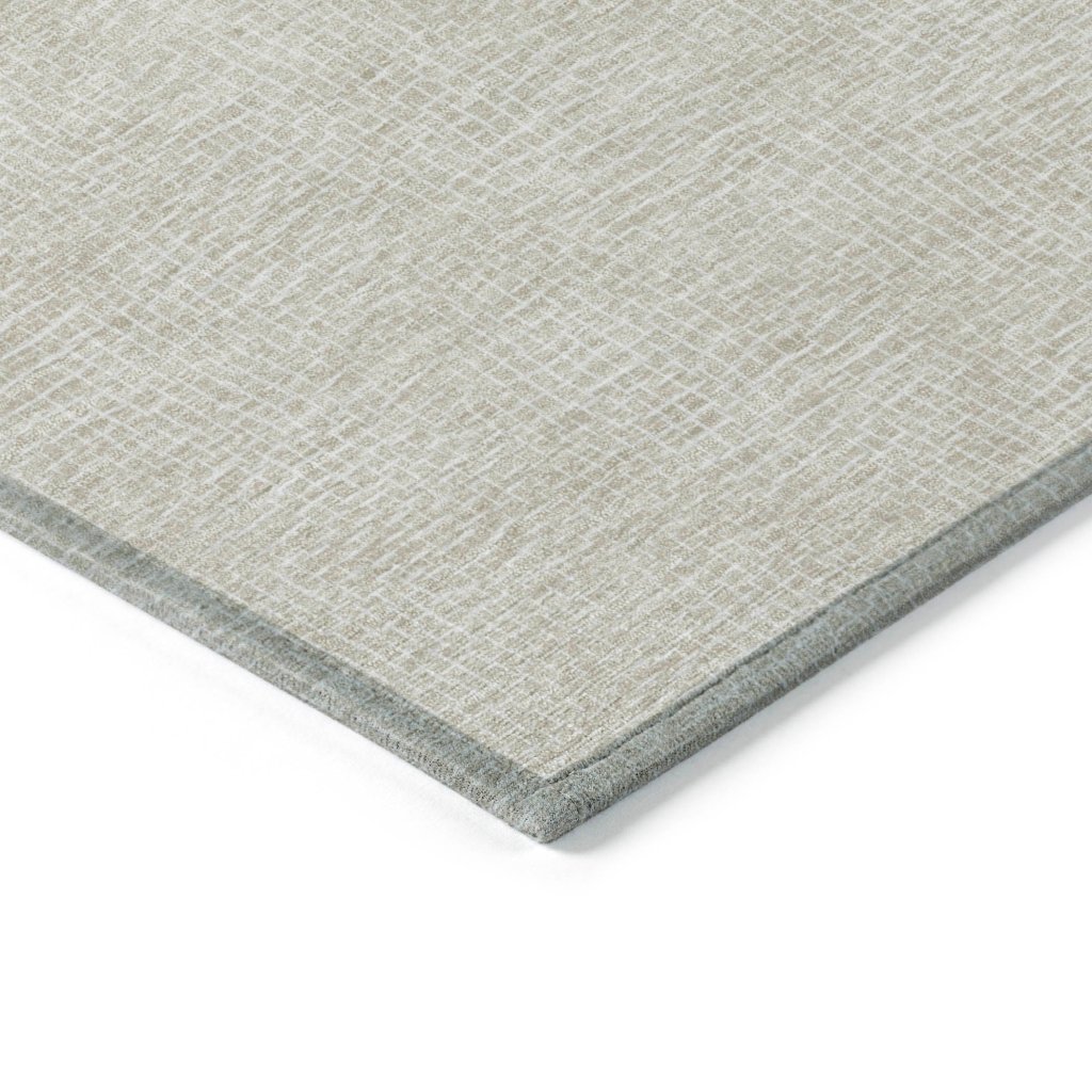 LOOMLAN Rugs Riyala Beige Washable Indoor-Outdoor Rug