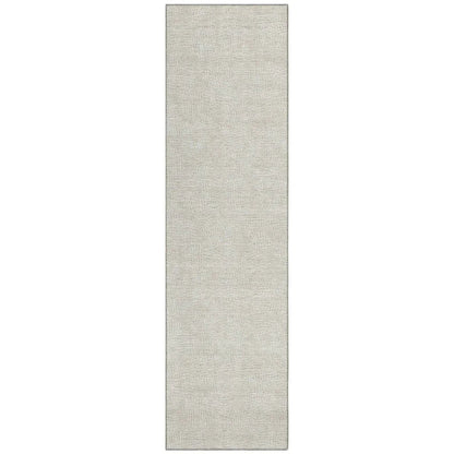 LOOMLAN Rugs Riyala Beige Washable Indoor-Outdoor Rug