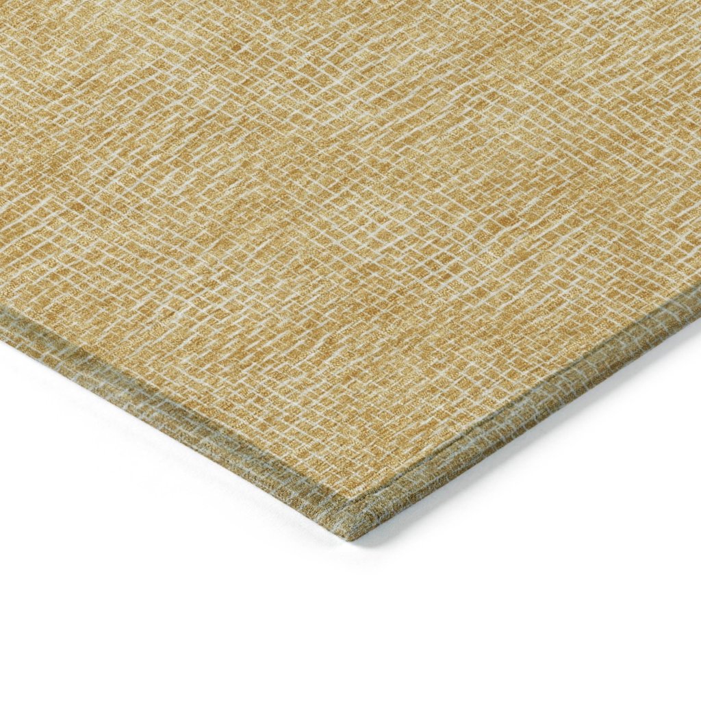 LOOMLAN Rugs Riyala Gold Washable Indoor-Outdoor Rug