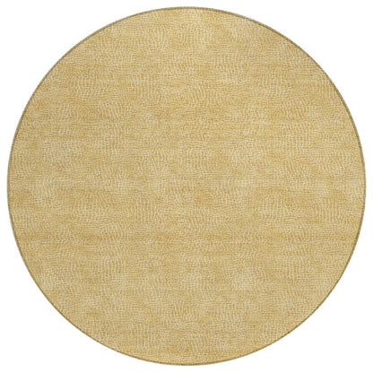 LOOMLAN Rugs Riyala Gold Washable Indoor-Outdoor Rug
