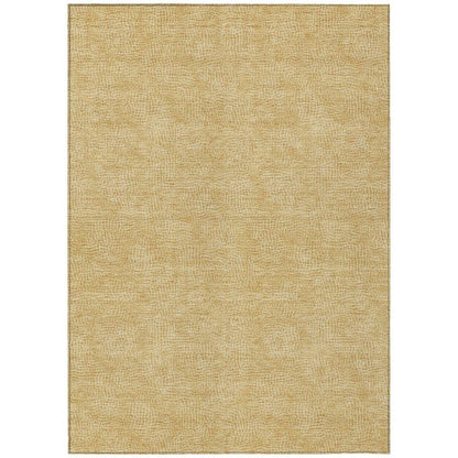 LOOMLAN Rugs Riyala Gold Washable Indoor-Outdoor Rug