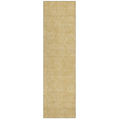 LOOMLAN Rugs Riyala Gold Washable Indoor-Outdoor Rug
