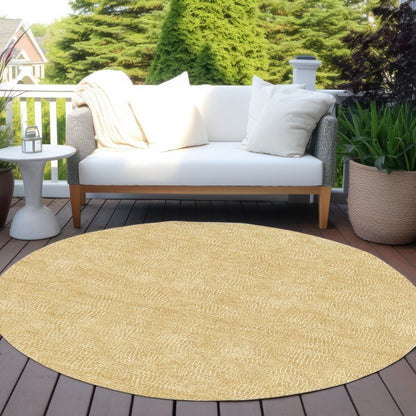 LOOMLAN Rugs Riyala Gold Washable Indoor-Outdoor Rug