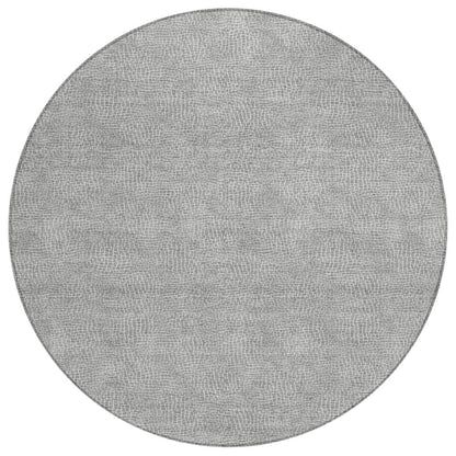 LOOMLAN Rugs Riyala Gray Washable Indoor-Outdoor Rug