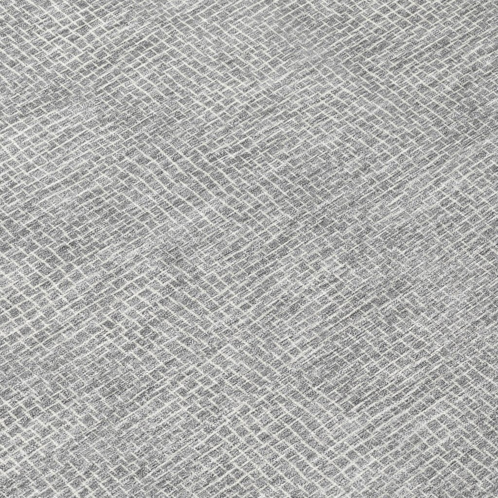 LOOMLAN Rugs Riyala Gray Washable Indoor-Outdoor Rug