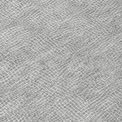 LOOMLAN Rugs Riyala Gray Washable Indoor-Outdoor Rug