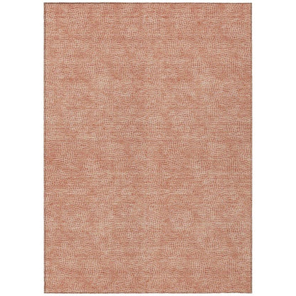 LOOMLAN Rugs Riyala Orange Washable Indoor-Outdoor Rug