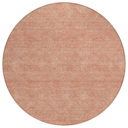 LOOMLAN Rugs Riyala Orange Washable Indoor-Outdoor Rug