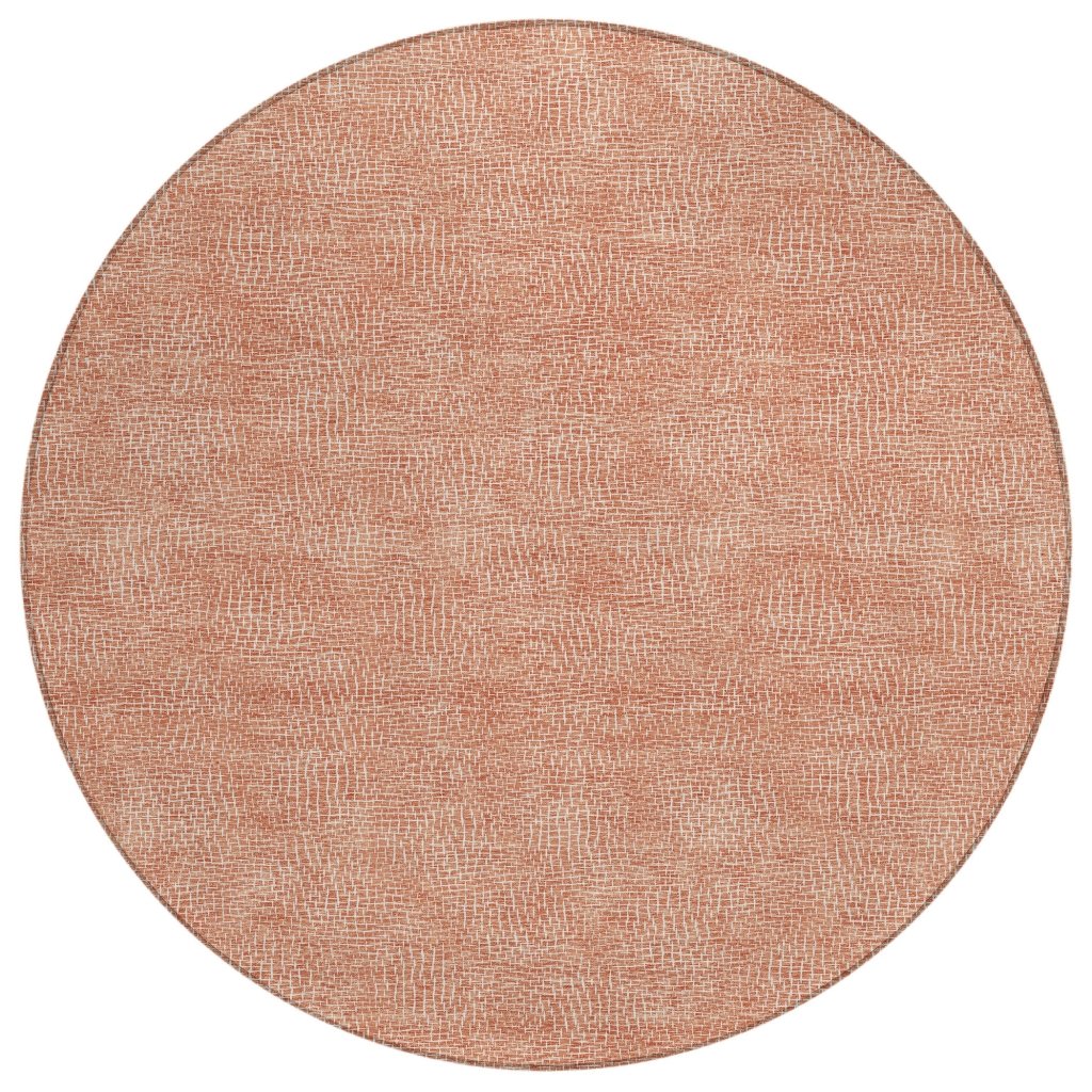 LOOMLAN Rugs Riyala Orange Washable Indoor-Outdoor Rug