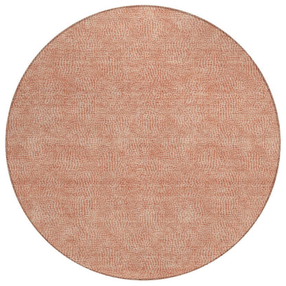 LOOMLAN Rugs Riyala Orange Washable Indoor-Outdoor Rug